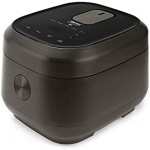 Professional 12-Cups (Cooked) / 3Qt. 360° Induction Rice Cooker & Multicooker (ARC-7606B), Black, 12 Cup